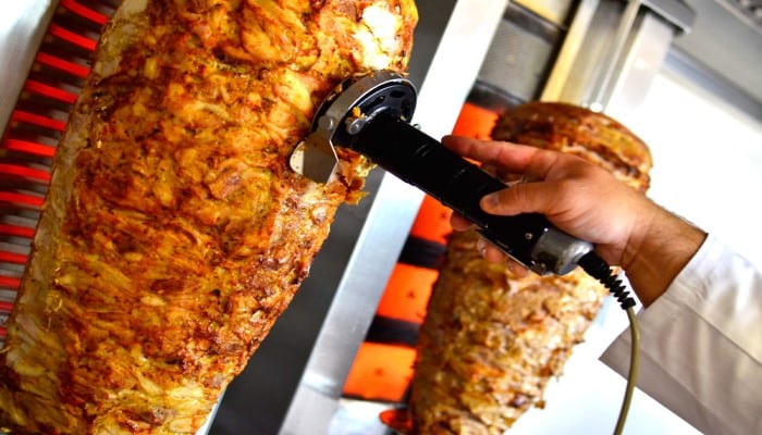 montar un kebab