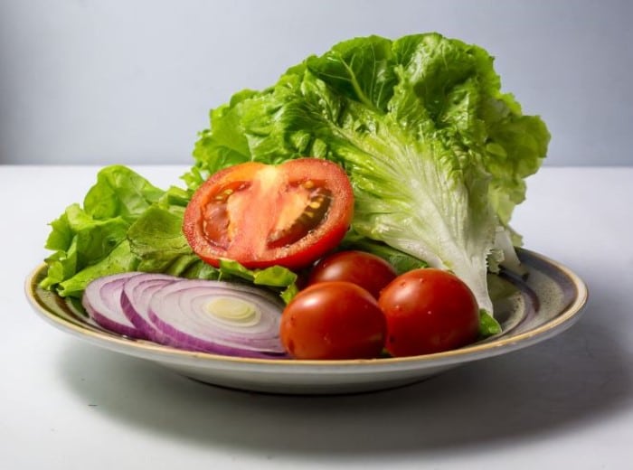 verduras para kebab